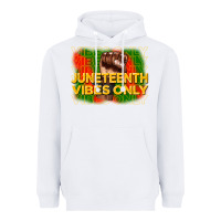 White juneteenth vibes only Heavyweight Hoodie - CowGirlArtShop