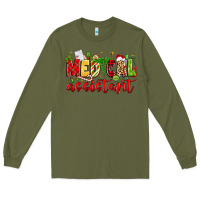 Army Green medical assistant Long Sleeve Tee - MaliasSmallBusiness