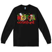 Black medical assistant Long Sleeve Tee - MaliasSmallBusiness