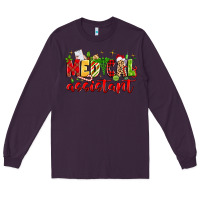 Plum medical assistant Long Sleeve Tee - MaliasSmallBusiness