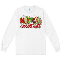 White medical assistant Long Sleeve Tee - MaliasSmallBusiness