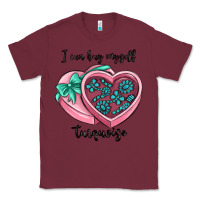 Burgundy i can buy myself turquoise Classic Tee - MaliasSmallBusiness