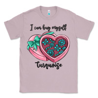 Lilac i can buy myself turquoise Classic Tee - MaliasSmallBusiness