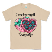 Mushroom i can buy myself turquoise Classic Tee - MaliasSmallBusiness