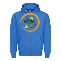 True Royal I hate people camping hiking Zipper Hoodie - Bettercallsaul