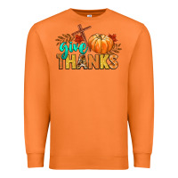 Carrot give thanks Premium Sweatshirt - CowGirlArtShop