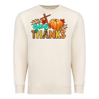 Sandshell give thanks Premium Sweatshirt - CowGirlArtShop