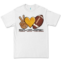 White peace love football revize Premium Tee - AdoDesignShop