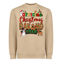 Mushroom Official Christmas baking team Heavyweight Sweatshirt - NancyCooperArtShop