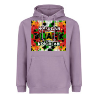 Lavender no sugar no cream black tumbler Heavyweight Hoodie - CowGirlArtShop