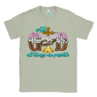 Matcha with god all things are possible Classic Tee - NancyCooperArtShop