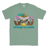 Sage with god all things are possible Classic Tee - NancyCooperArtShop