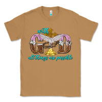 Toasted Coconut with god all things are possible Classic Tee - NancyCooperArtShop
