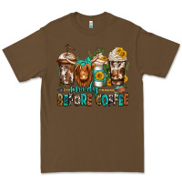 Cacao moody before coffee longhaired cow coffee Premium Tee - Jasminsmagicworld