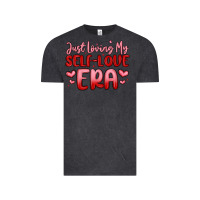 Vintage Black just loving my self love era Vintage Tee - MaliasSmallBusiness