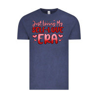 Vintage Denim just loving my self love era Vintage Tee - MaliasSmallBusiness