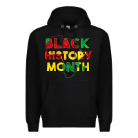 Black black history month Premium Hoodie - CowGirlArtShop