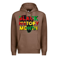 Chestnut black history month Premium Hoodie - CowGirlArtShop