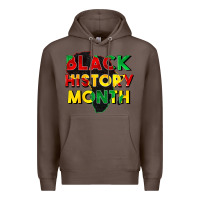 Coffee black history month Premium Hoodie - CowGirlArtShop