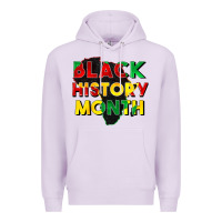 Lilac black history month Premium Hoodie - CowGirlArtShop
