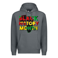 Rock black history month Premium Hoodie - CowGirlArtShop