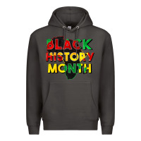 Smoke black history month Premium Hoodie - CowGirlArtShop