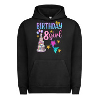 Pigment Black birthday girl 8 Urban Hoodie - BundleAndBundleShop