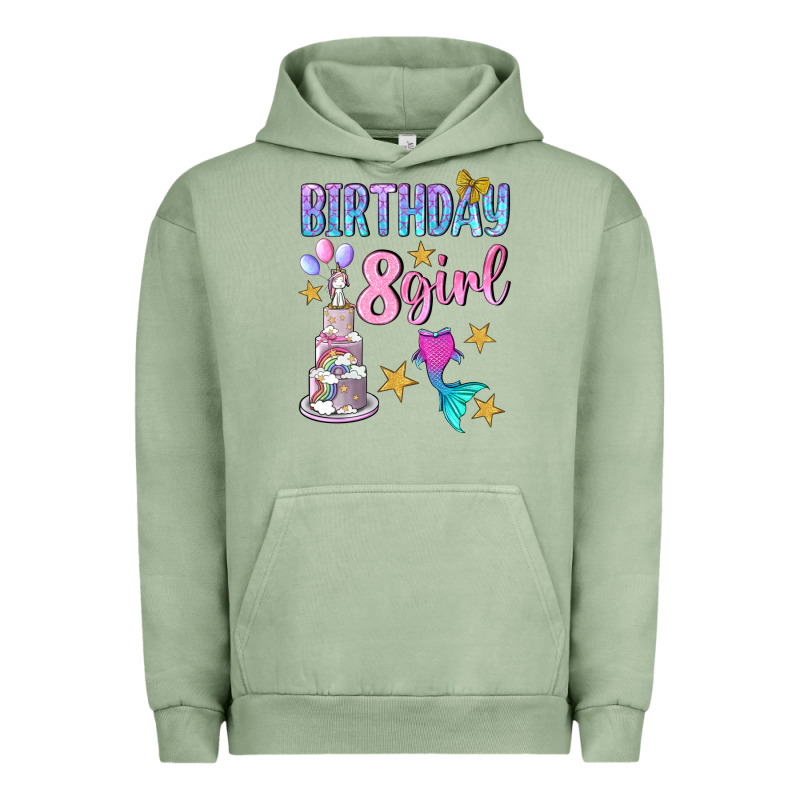 Birthday Girl 8 Urban Hoodie by BundleAndBundleShop | Teevron