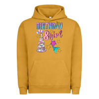 Pigment Peanut Butter birthday girl 8 Urban Hoodie - BundleAndBundleShop
