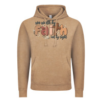 Vintage Coffee we walk by faith not by sight Vintage Hoodie - MaliasSmallBusiness