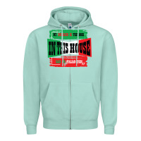 Seafoam MY HUSBAND IS THE BOSS IN THIS HOUSE SAID NO ITALIAN EVER Zipper Hoodie - Bettercallsaul