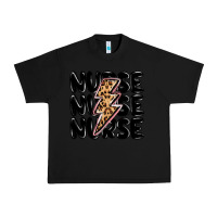 Black nurse lightning bolt Urban Heavy Tee - MaliasSmallBusiness