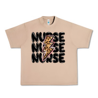 Burro nurse lightning bolt Urban Heavy Tee - MaliasSmallBusiness