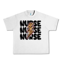 Lunar Rock nurse lightning bolt Urban Heavy Tee - MaliasSmallBusiness