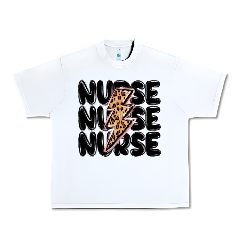 Nurse Lightning Bolt Urban Heavy Tee by MaliasSmallBusiness | Teevron