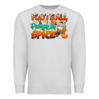 Dove Grey football pumpkin spice Premium Sweatshirt - CowGirlArtShop