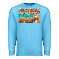 Ocean Blue football pumpkin spice Premium Sweatshirt - CowGirlArtShop
