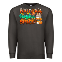 Smoke football pumpkin spice Premium Sweatshirt - CowGirlArtShop