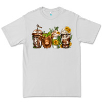 Dove Grey longhaired cow coffee Premium Tee - Jasminsmagicworld