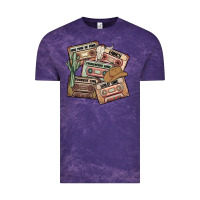 Cloud Purple 90s country cassette tapes Vintage Tee - MaliasSmallBusiness