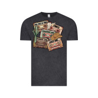 Vintage Black 90s country cassette tapes Vintage Tee - MaliasSmallBusiness