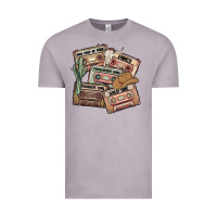Vintage Zinc 90s country cassette tapes Vintage Tee - MaliasSmallBusiness