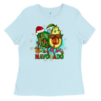Baby Blue feliz navocado Ladies Tee - JahusDesignShop