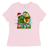 Bubblegum Pink feliz navocado Ladies Tee - JahusDesignShop