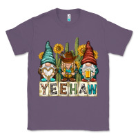 Lavender yeehaw with gnomies Classic Tee - NancyCooperArtShop
