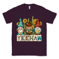 Plum yeehaw with gnomies Classic Tee - NancyCooperArtShop