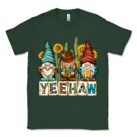 Sports Green yeehaw with gnomies Classic Tee - NancyCooperArtShop