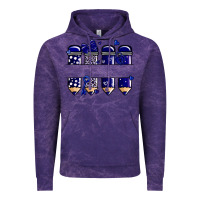 Cloud Purple valentine's day school pencils navy blue Vintage Hoodie - MaliasSmallBusiness