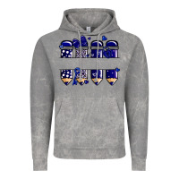 Valentine's Day School Pencils Navy Blue Vintage Hoodie | Teevron
