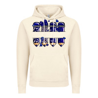 Vintage Artic valentine's day school pencils navy blue Vintage Hoodie - MaliasSmallBusiness